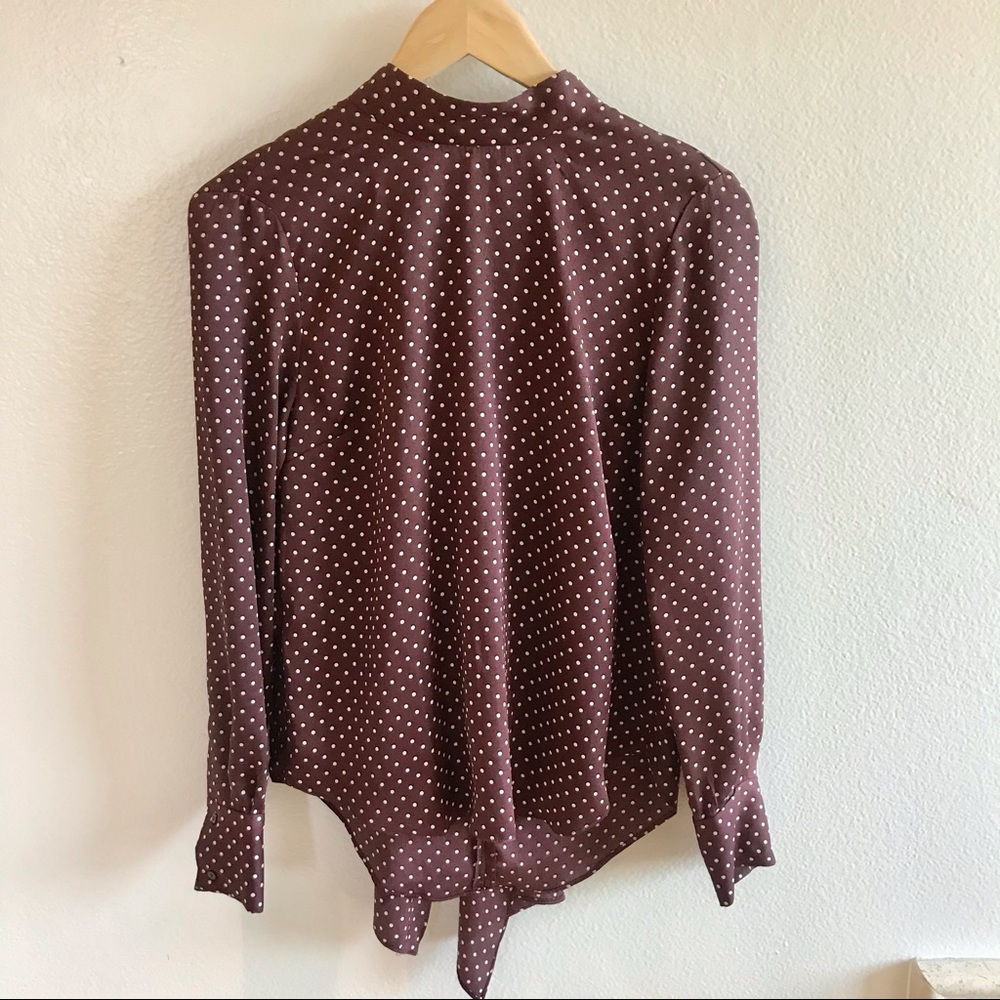 Zara Tie Blouse